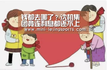 钱都去哪了?沈机集团竟连利息都还不上 评级机构直言其存管理漏洞-乐竟体育官网(图1) 乐竟体育app下载