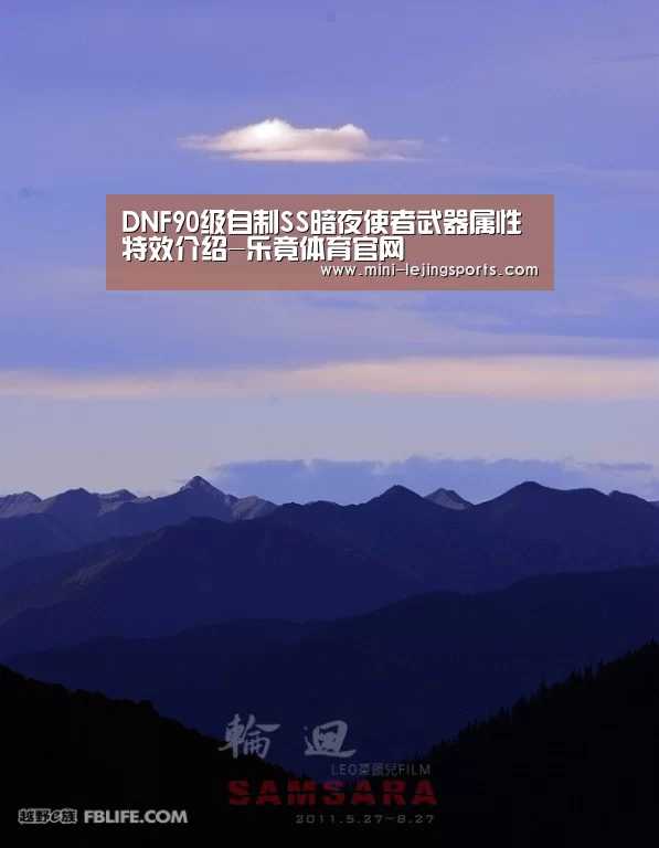 DNF90级自制SS暗夜使者武器属性特效介绍-乐竟体育官网(图4) 乐竟体育app