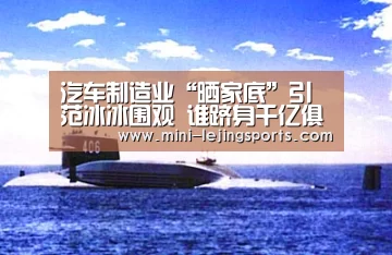 汽车制造业“晒家底”引范冰冰围观 谁跻身千亿俱乐部?:乐竟体育app(图3) 乐竟体育官方