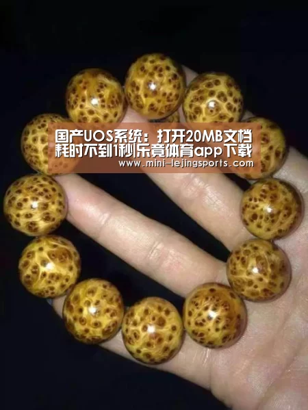 国产UOS系统:打开20MB文档耗时不到1秒|乐竟体育app下载(图3) 乐竟体育官方